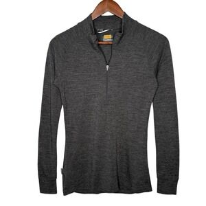 Meriwool Layers Extra Fine Pure Merino Wool Pullover M 1/4 Zip Base Layer 250g